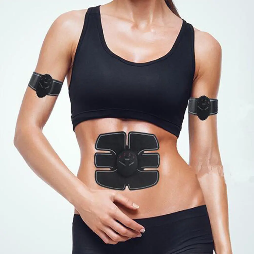 Заводская цена 6 PACK EMS Smart стимулятор мышц пресса Тренировочный мат бедра массажер для похудения унисекс тела брюшной