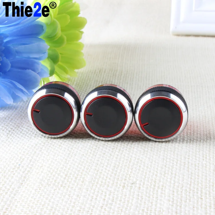Ручка кондиционера панель переключателя для Peugeot 206 207 Citroen C2 3 шт./компл.|buttons