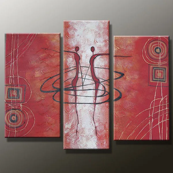

handmade oil painting on canvas modern 100% Best Art White Figurative Oil Painting original FI-048