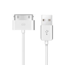 Для iPhone 4S 4, USB кабель для зарядки и передачи данных для iPhone 4, 4S, iPad, 1, 2, 3, быстрое зарядное устройство, USB кабели для синхронизации данных, 1 м, кабель для зарядки телефона