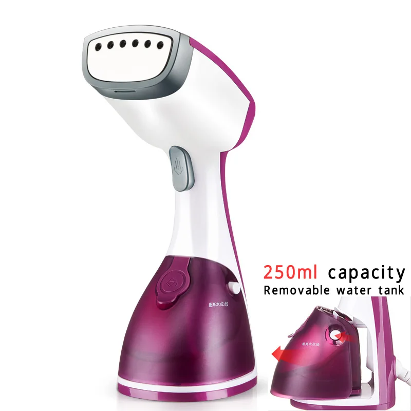 

Handheld Steamer 250ml Clothes Steamer 15s Fast-Heat Steam Brush 1200W Powerful Steam Iron for Clothes Ironing Garment Steamers