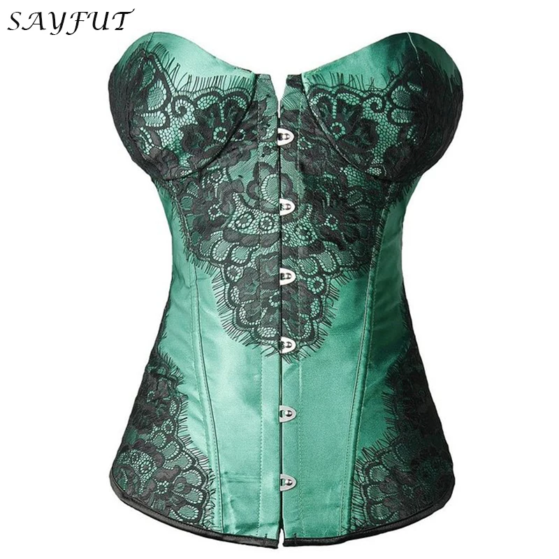 

Women Push up Overbust Corset And Bustier Gothic Cincher Slimming Steampunk Top Body Shaper Various Styles Waist Trainer