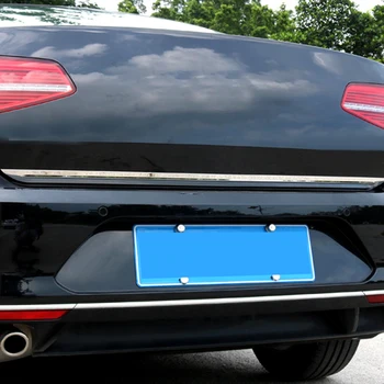 

Exterior Steel Rear Trunk Boot Lower Mouldings For VW Passat B8 Sedan 2017 2018