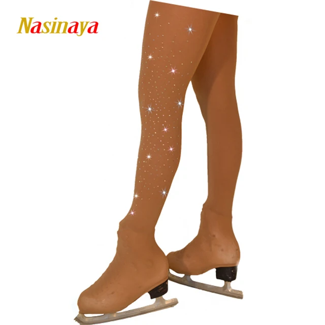 Customized Figure Skating pantyhose for Girl Women Training Competition