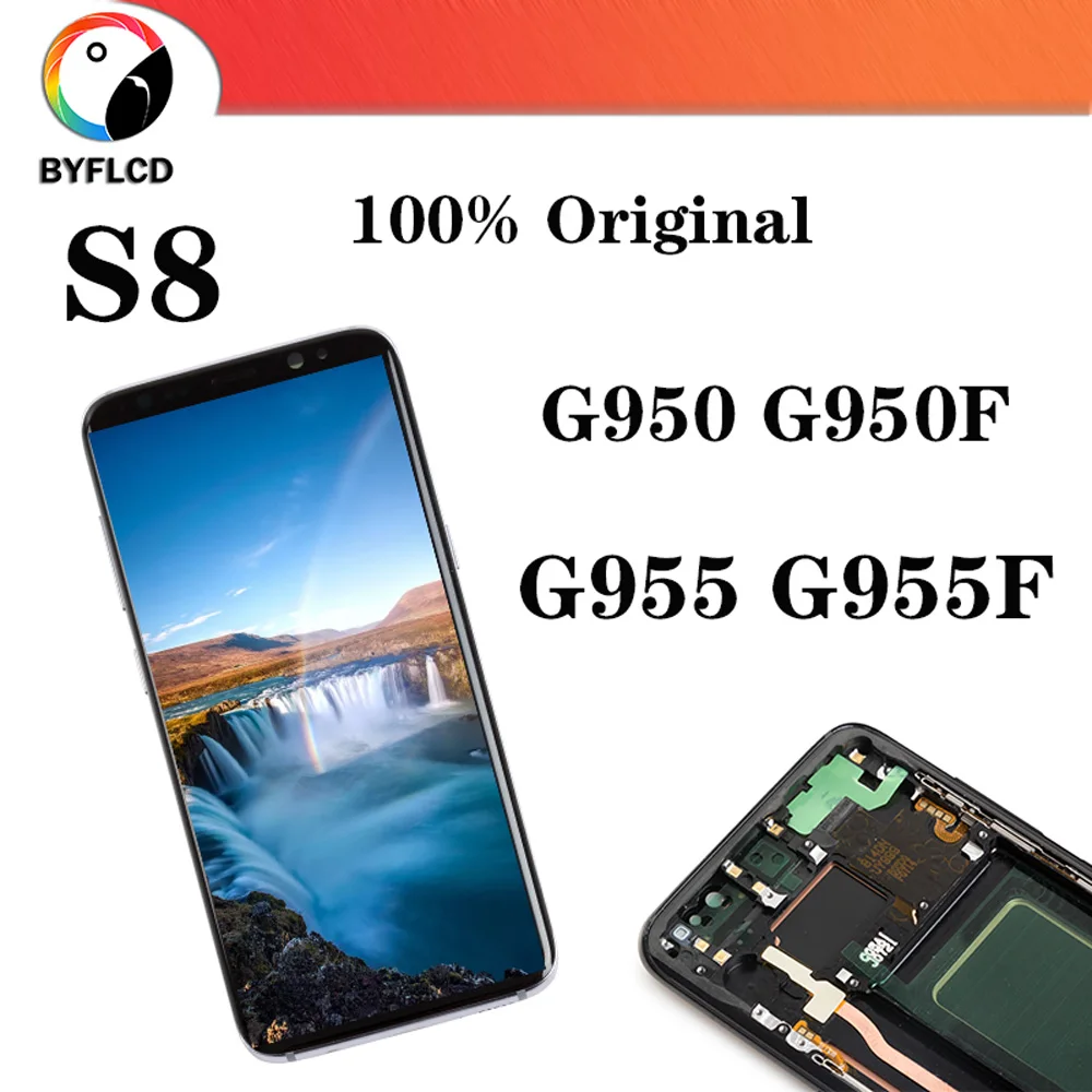 

Lcd For Samsung S8 Display Touch Screen Original For galaxy S8 Plus Lcd G955 G955F Display With Touch Screen Digitize replace