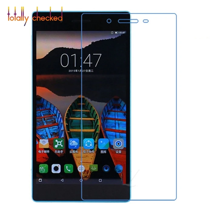 Для lenovo Tab 3 7 730F 730 M 730X TB3-730F "+ спиртовая ткань+ пылеуловитель 50 шт./партия 9 H Защитная пленка для экрана из закаленного стекла
