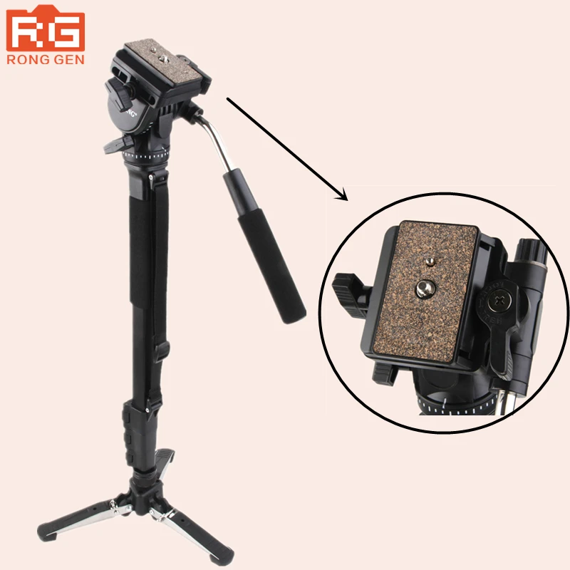 Монопод для камеры Yunteng 288 держатель монопода и панорамная головка Canon Nikon Sony VCT