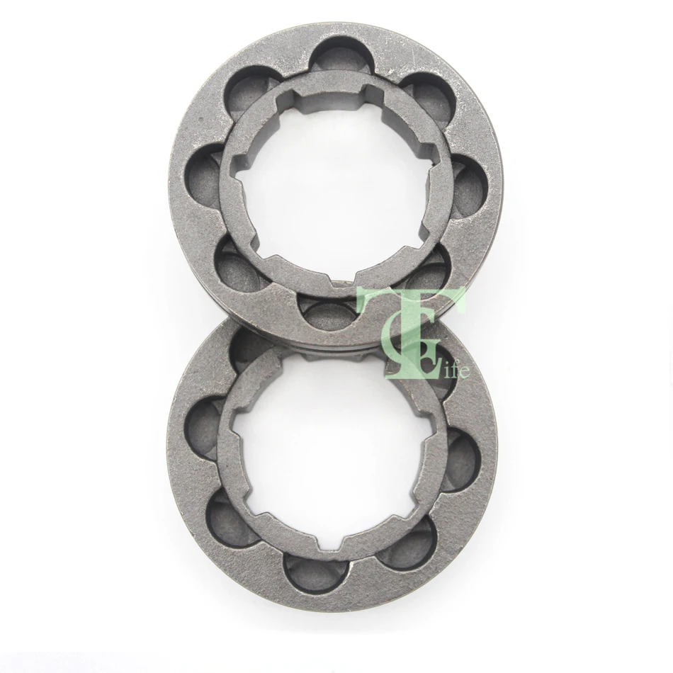 2Pcs/lot 3/8" 8T Clutch Chain Drive Sprocket Rim For STIHL 044 046 064