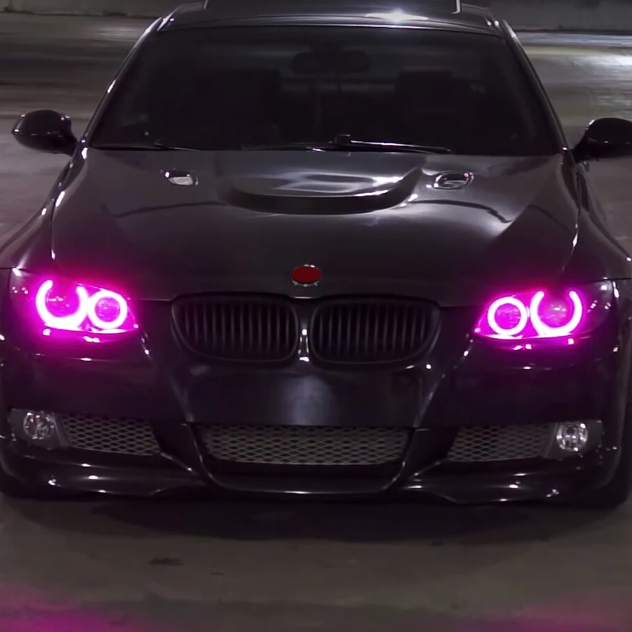 BMW e90 ночью