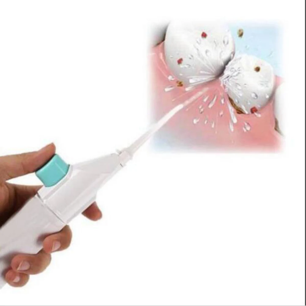 

Power Floss Oral Irrigator Dental Water Jet Floss Pick Teeth Cleaning Flusher Air Powered Irrigatation Machine