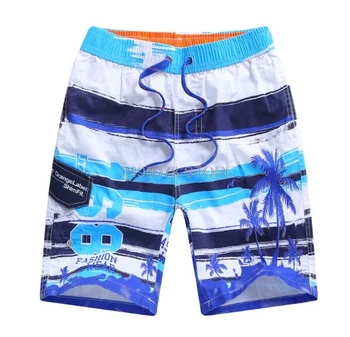 

Boys Swimwear Swim Shorts Trunks Girls Beach Board Shorts Swimming Short Striped Swimsuits Kids Running Sports Surffing Shorts