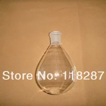 250 мл, 24/29, колба Кьельдаля, вращающаяся испарительная колба, лабораторная грушевидная колба из стекла