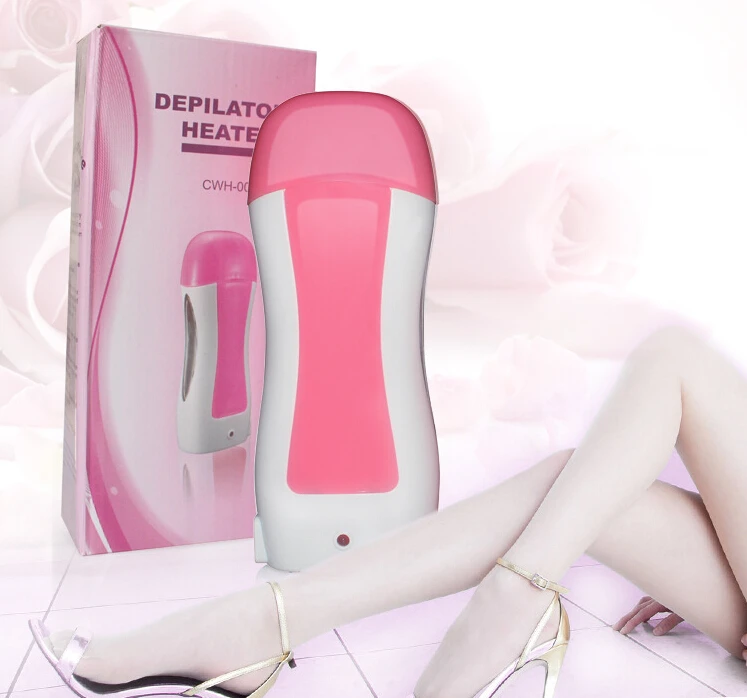 الشمع سخان مجموعة الشعر آلة إزالة الشمع تذوب 110 V/220-240 V الوجه الحاجب الحلاقة لنزع الشعر ألم 100G مزيل الشعر أشرطة شمع