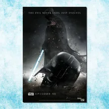 Star Wars eposide 1 до 7 Горячая кино искусство шелк Холст печати плакатов 13x20 24x36 дюймов настенные панно декор комнаты(больше)-38
