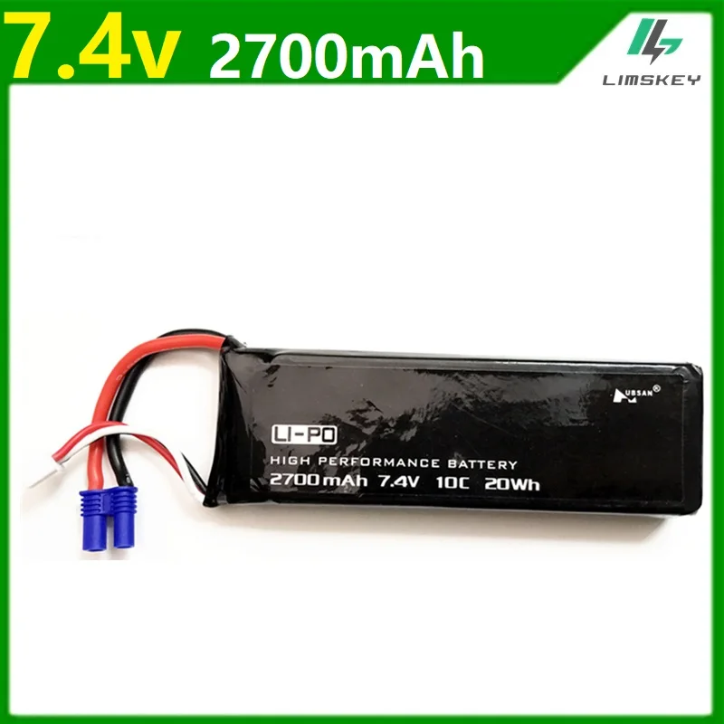 Original for Hubson H501W H501a H501C H501S X4 7 4V 2700mAh lipo battery 10C 20WH battery