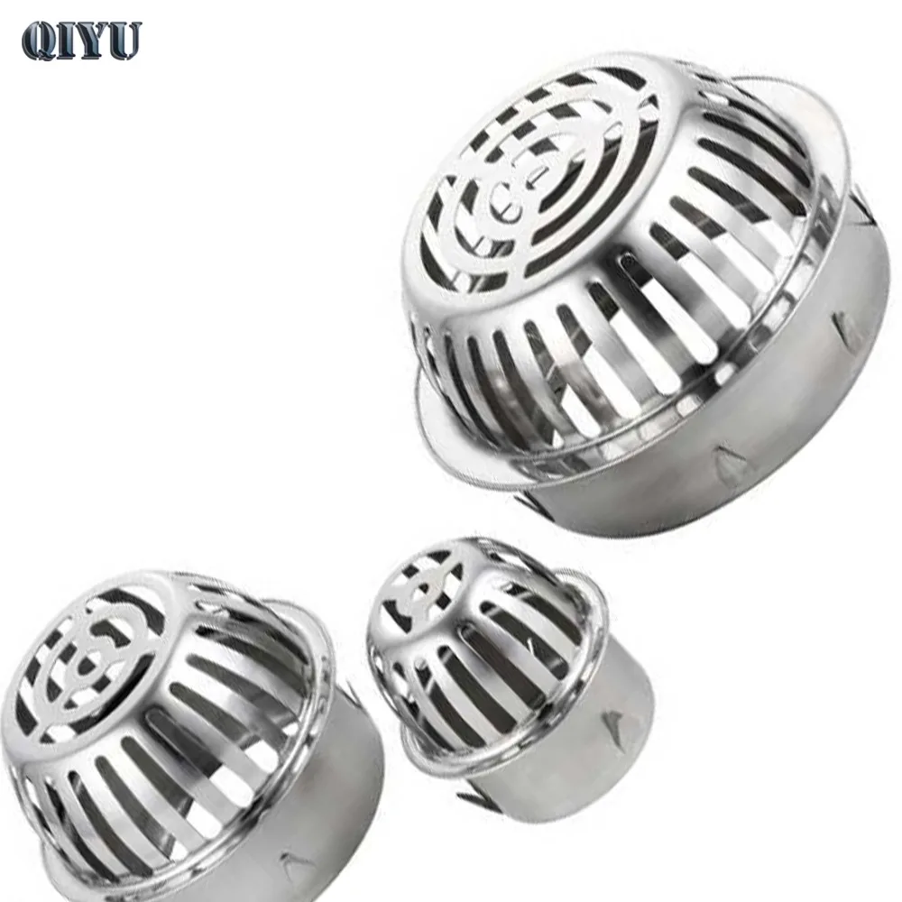 

Stainless steel floor drain plug-in balcony roof round floor drain outdoor floor drain cover anti-blocking drainage floor drain