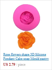Розы в форме помадки силиконовые резиновые формы для мастики Кондитерские аксессуары инструменты для украшения шоколадного торта FT-1023