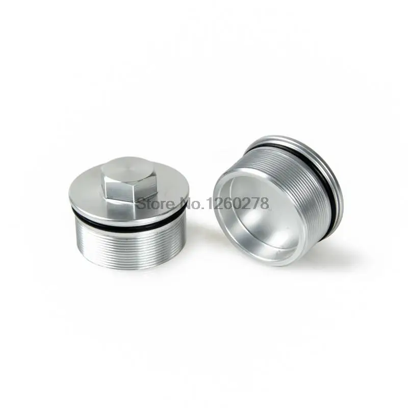 

41mm Front Fork End Cap Screw Bolt for Honda CB400SF VTEC NC39 1999-2007 Silver Motor Accessories