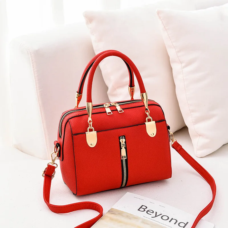Bolso de mano de cuero PU de alta calidad para mujer bolsos de bandolera de moda para mujer