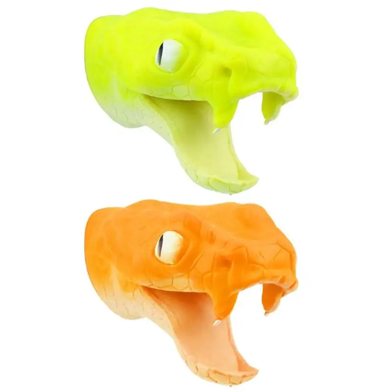 Children Viper Head Figure Toys Kids Viper Hand Puppets