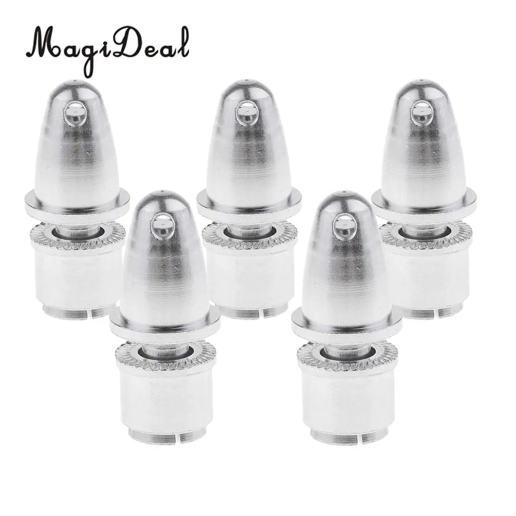 5pcs 3mm/3.17mm/4mm Aluminum Bullet Propeller Adapter Collet Holder for Brushless Motor Prop