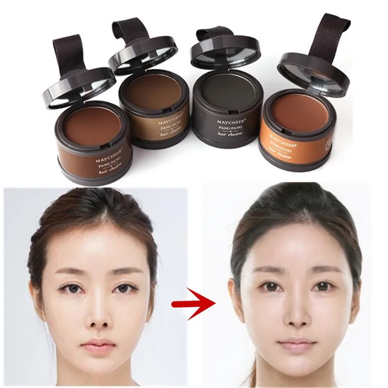 

Pastel Hairline Shadow Waterproof Hair Fluffy Powder for Hair Trimming Powder Temporary Hair Dye Concealer Root Cover Up