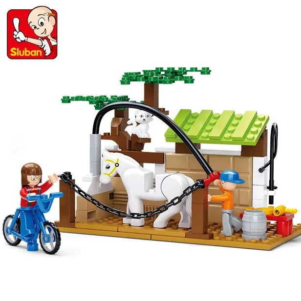 

Sluban Building Blocks Compatible with Lego B0557 110P Models Building Kits Blocks Toys Hobbies For Chlidren