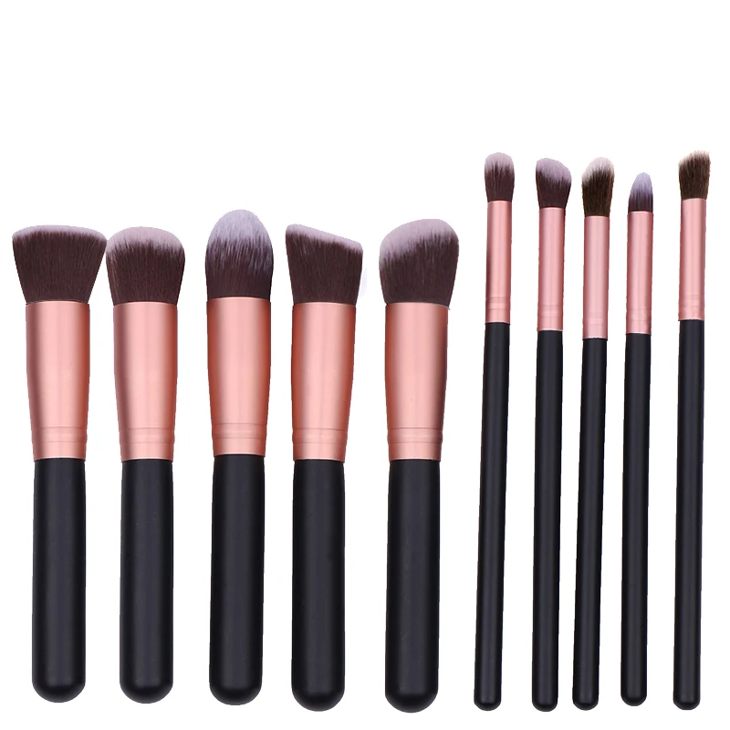 

BBL 10pcs Brush for Makeup Pro Foundation Powder Face Lip Eyebrow Eyeshadow Blending Brush Set Beauty Essentials Cosmetic Tools