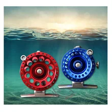 Рыба линия колеса с перетащите Ice Рыбалка катушка все металлические Нахлыста супер легкий at40/50/60