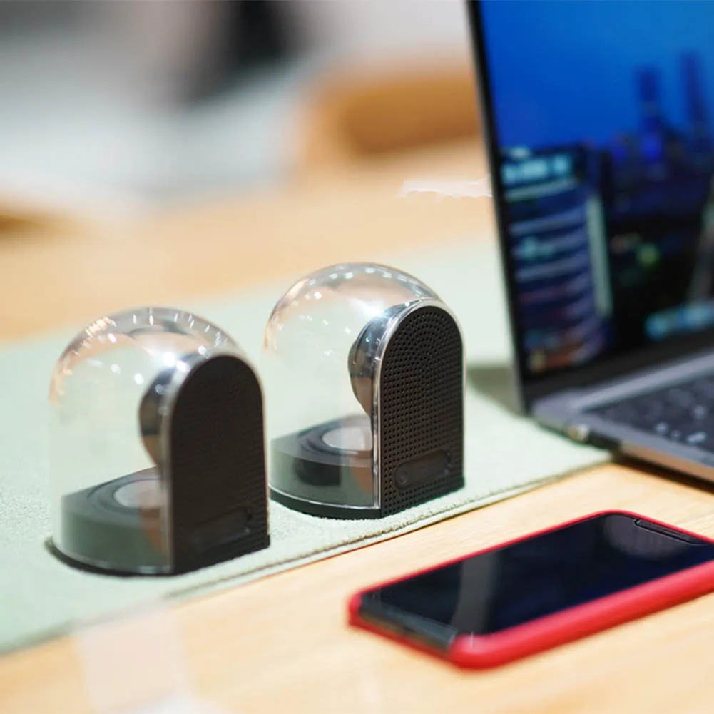 

HOT 1 Pair Wireless Bluetooth Speaker Waterproof Travel Portable Speakers for Home Office Car Camping BUS66