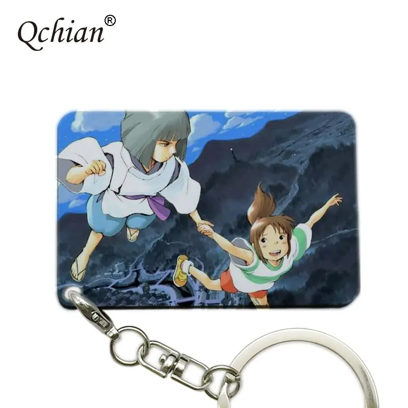 Брелок для ключей из аниме Унесенные призраками без лица|spirited away keychain|miyazaki