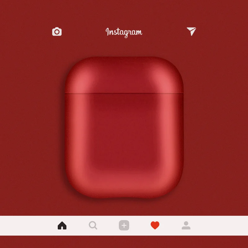 Горячее предложение Высокое качество сплошной цвет металлический жесткий чехол для Apple Airpods1/2 Bluetooth наушники чехол защитная сумка подарки - Цвет: red
