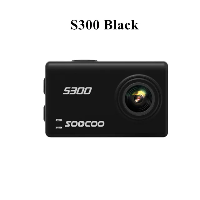 Soocoo S300 Экшн-камера 4k 30FPS 2,3" сенсорный экран wifi микрофон gps микрофон Пульт дистанционного управления чехол Спортивная камера 4k - Цвет: 2