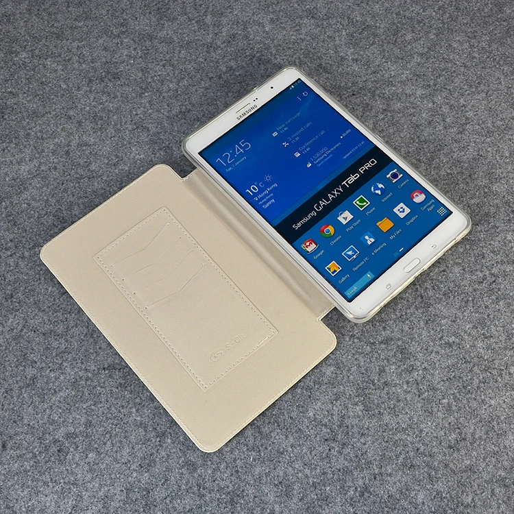 Чехол-книжка из искусственной кожи для samsung Galaxy Tab Pro 8,4 T320 T321 T325, мягкий роскошный высококачественный чехол из искусственной кожи