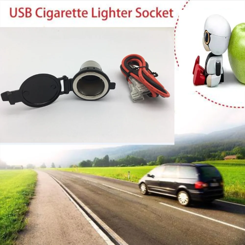 12V автомобильный прикуриватель разъем зарядного устройства USB выход адаптера питания Prod#6