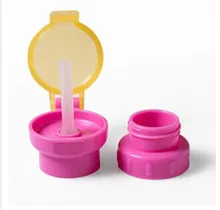 Children’s Portable Spill-Proof Bottle Drinks Straw Cover