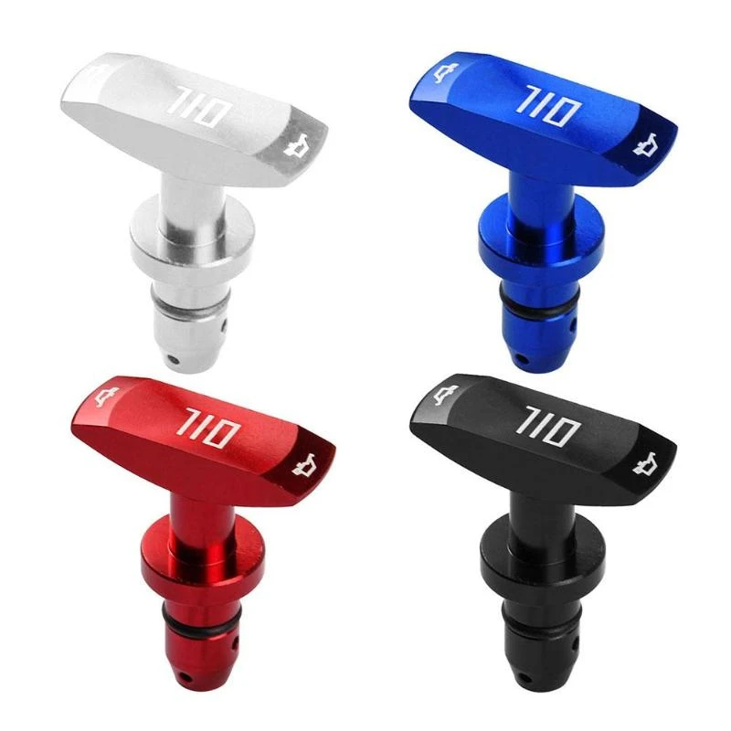 X AUTOHAUX Car Oil Dipstick Pull Handle Aluminum Alloy 5mm for Ford Mustang GT V8 GT500 1999-2011 Blue X AUTOHAUX Car Oil Dipstick Pull Handle Aluminum Alloy 5mm for Ford Mustang GT V8 GT500 1999-2011 Blue