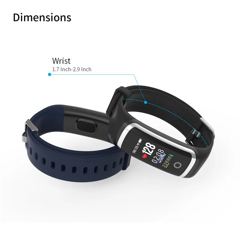 Стильный Смарт браслет M4 монитор сердечного ритма Bluetooth фитнес трекер часы