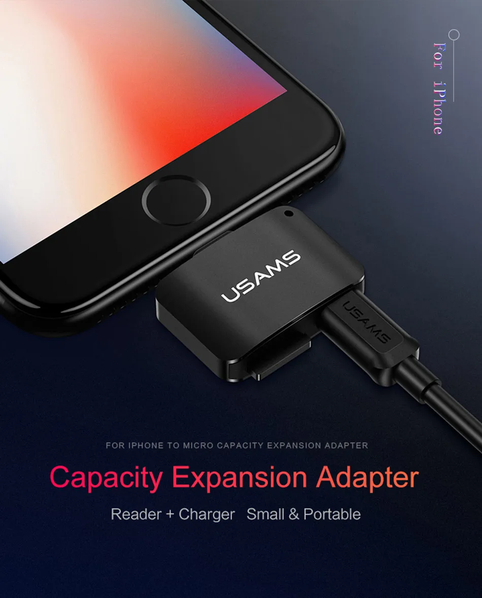 ph&co PC Depot. USAMS USSJ176 LIGHTNING TO MICRO SD ADAPTER