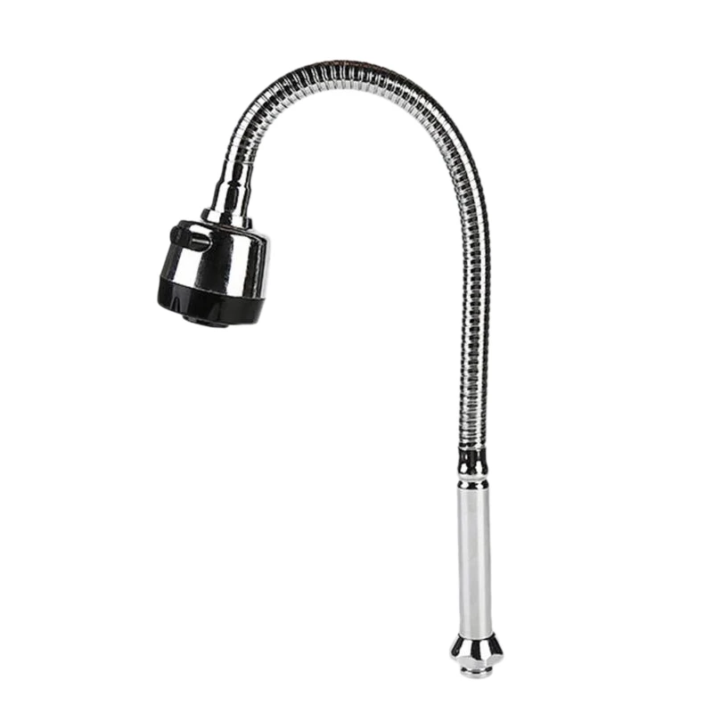 

Kitchen Bar Faucet Hose Double Hole Water 201 Stainless Steel Replacement Tap 45Cm
