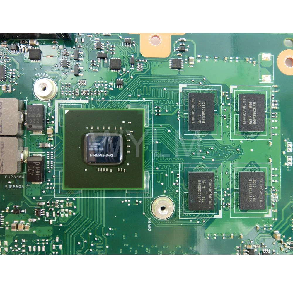  X75VC MAIN_BD._4G/I3 CPU/AS GT720M 2GB mainboard HM70 SJTNV For ASUS X75V X75VB X75VD X75VCP Laptop