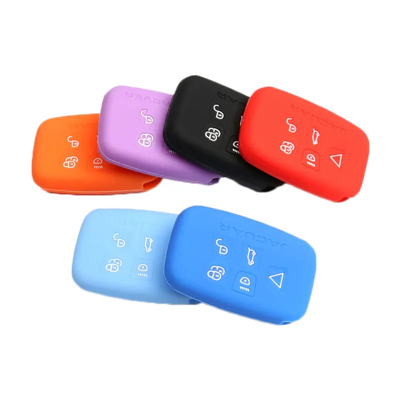 

New for XF/XJ/XK5 key remote control key rubber protective cover suit silicone car cover cove