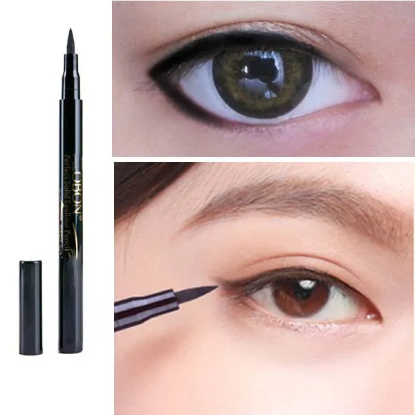 465 Черный жидкая подводка для глаз Косметика Водонепроницаемый Eye Liner Макияж Красота WD2