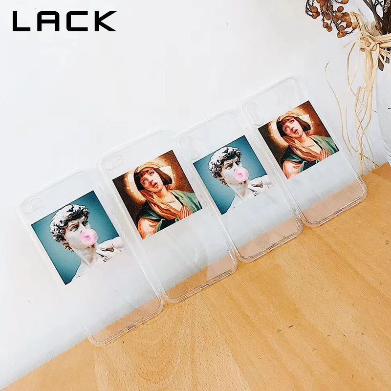 LACK Cartoon David Phone Case For iphone XS Max Case For iphone XR X 6S 6 7 8 Plus Ultra Slim Soft TPU Cases Art Painted Cover LACK Cartoon David Phone Case For iphone XS Max Case For iphone XR X 6S 6 7 8 Plus Ultra Slim Soft TPU Cases Art Painted Cover