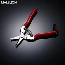 Stainless Steel New Pruning Shears Gardening Scissors Fruit And Vegetable Picking Garden Scissors Safe Labor-Saving Garden Tools garden scissors imported stainless steel pruning tools t fruit trees shears gardening tool garden multi tools pruning shears