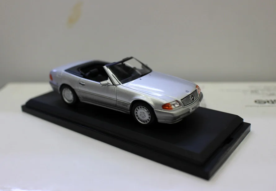 A tlas 1:43 MB 500 SL 1989 эксклюзивные игрушки из сплава для детей, детские игрушки, модель оригинальной коробки