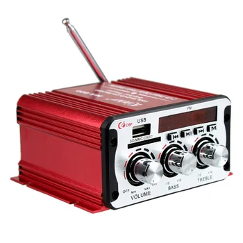 

MA-600 2CH 20W *2 Digital Power Amplifier Remote USB SD DVD CD MP3 FM for Car Motorcycle