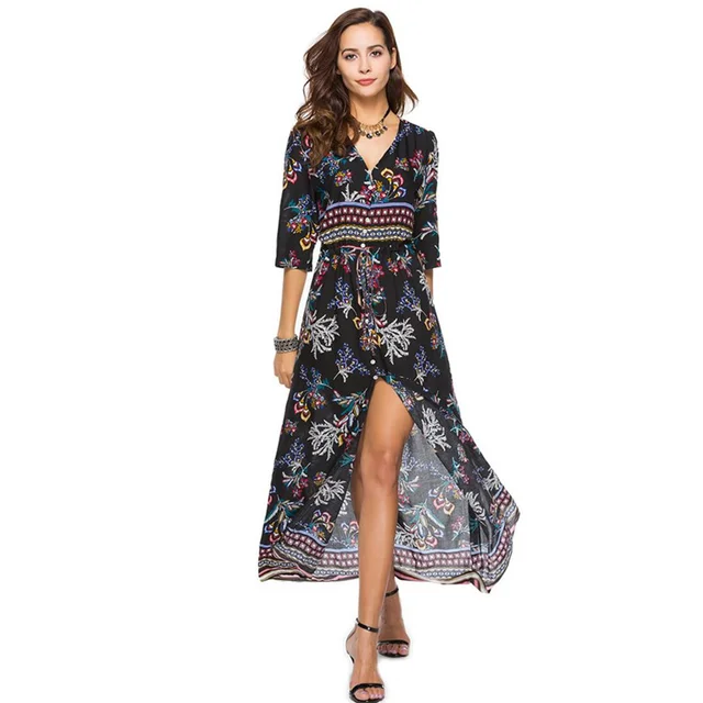 long open front beach cover up