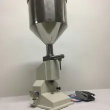 Пневматическая разливочная машина 5-50 мл крем пищевая паста дозирующая жидкая упаковочное оборудование из нержавеющей стали A02