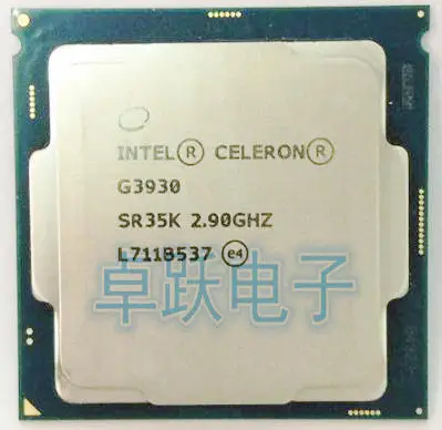 Процессор Intel G3930 2 9 ГГц 51 Вт ядра 1151 дюйма 14 нм HD610 DDR4 бесплатная доставка |